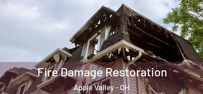  Fire Damage Restoration Apple Valley - OH