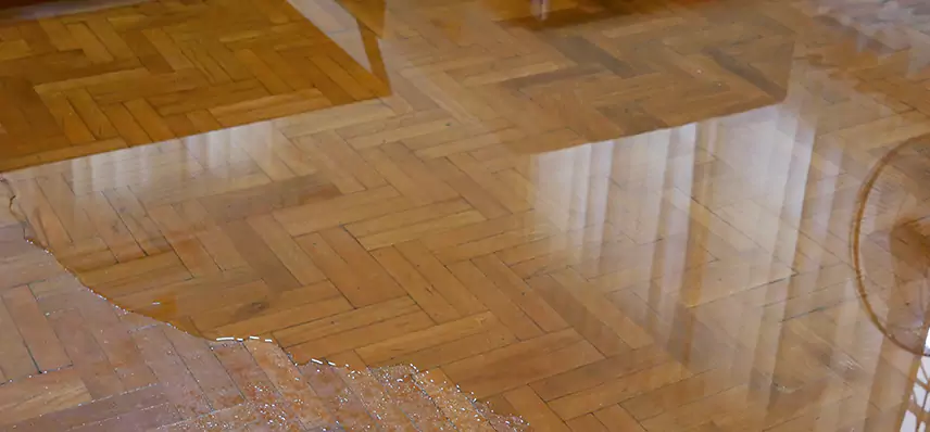 Laminate Wood Floor Water Damage Repair in Kenton